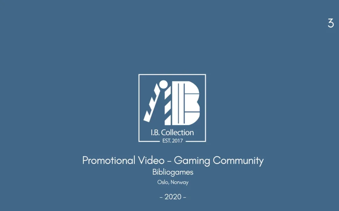 Promotional Video for a Gaming Community